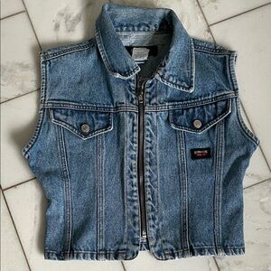 Jordache Vintgae Denim Vest